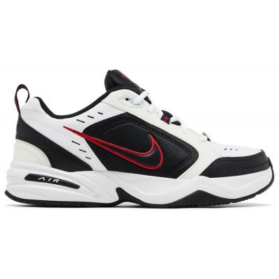 Nike Air Monarch 4 White Black Red