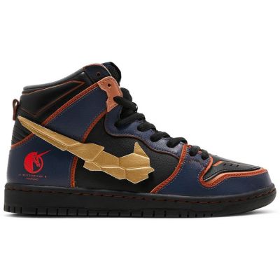 Gundam x Nike Dunk High SB Project Unicorn Banshee Norn