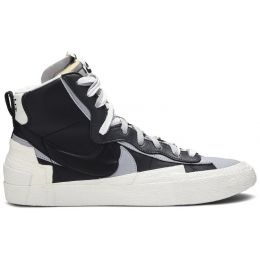 Nike Blazer Mid x Sacai Black Grey