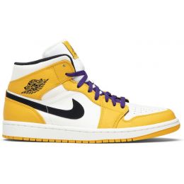 Nike Air Jordan 1 Mid SE Lakers